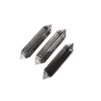 Piiriülene uus naturaalne kristall Vogeli mitmelõigatud valgest kristallist sulatuskolonni mitme prismaga käsitöökaunistused hulgimüük