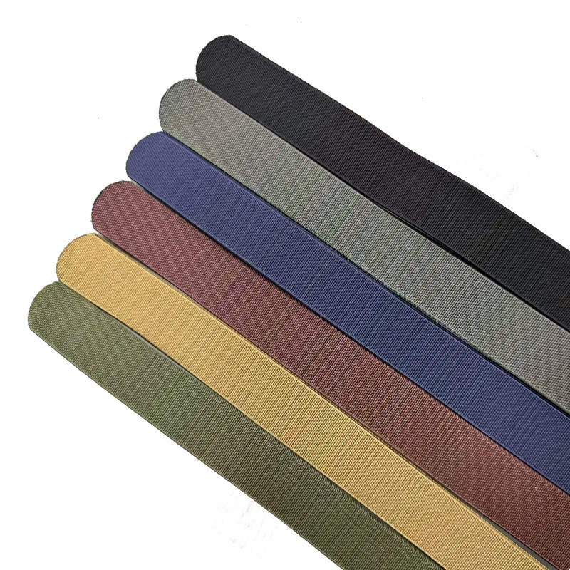 Koreai divatos sima csatos öv, szőtt rugalmas öv, taktikai, kültéri, katonai kiképzésű férfi sportnadrág, öv