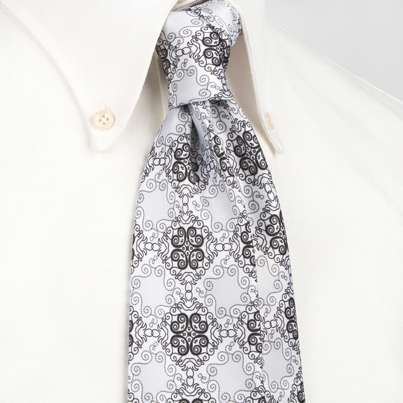 Vintage selyemnyomatos nyakkendő, alkalmi, utcai viselet, férfiaknak és nőknek, hongkongi stílusú, 8 cm-es alkalmi kézi nyakkendővel