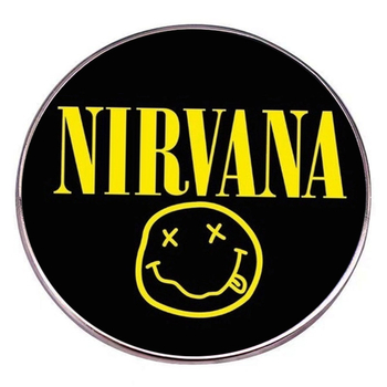Nirvana zenekar bross amerikai punk rock zene kitűző fémötvözet jelvény kiegészítők