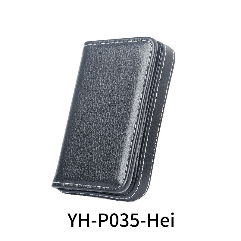 Férfi hordozható, kézzel sodort cigarettatartó, közepesen vastag, kettős célú, licsi mintás, keresztbe nyíló névjegykártya-cigarettatartó, Puskin hordozható, nedvességálló, dohányzásellenes