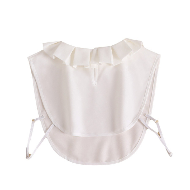 Gallér ruhával koreai díszes hamis gallér női őszi és téli új sokoldalú gyönyörű csipkegallér luxus