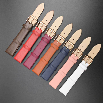 Δέρμα μοσχαριού, απλό λουράκι, αδιάβροχο, δερμάτινο λουράκι με μοτίβο λίτσι, αξεσουάρ λουριού ρολογιού 12-22 χιλ.