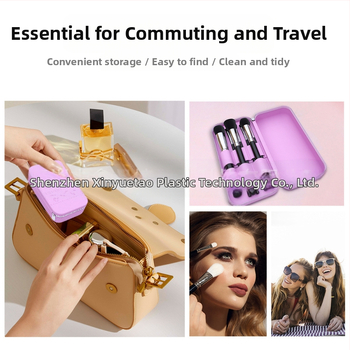 Απλή τσάντα καλλυντικών σιλικόνης για ταξίδια, βολική τσάντα αποθήκευσης προϊόντων περιποίησης δέρματος μεγάλης χωρητικότητας, τσάντα πλυσίματος, αποθήκευση και φινίρισμα καλλυντικών