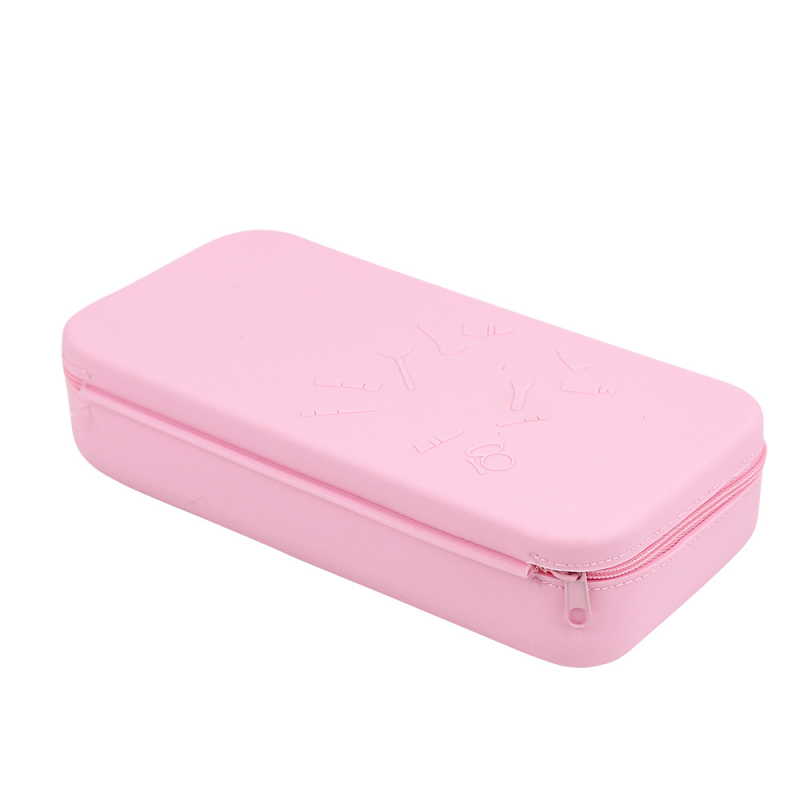 Απλή τσάντα καλλυντικών σιλικόνης για ταξίδια, βολική τσάντα αποθήκευσης προϊόντων περιποίησης δέρματος μεγάλης χωρητικότητας, τσάντα πλυσίματος, αποθήκευση και φινίρισμα καλλυντικών