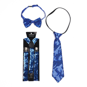 Γραβάτα με πούλιες για άνδρες και κορίτσια, γενικής χρήσης, υψηλής ποιότητας, υψηλής ποιότητας, σετ τριών τεμαχίων
