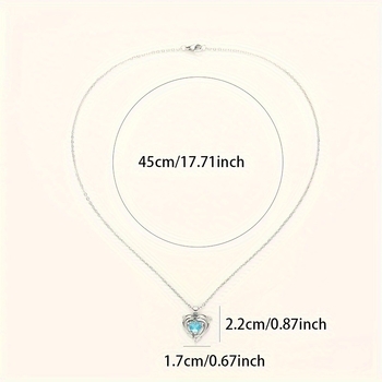 Νέα, καυτή πώληση σε διασυνοριακό επίπεδο, κολιέ Dolphin Love Crystal από Ευρώπη και Αμερική για γυναίκες, μάλλινο κολιέ με αλυσίδα και μενταγιόν