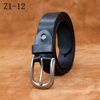 Kiváló minőségű, formális, üzleti, férfi első rétegű marhabőr öv, ifjúsági, valódi bőr, cinkötvözet, tűcsatos, hétköznapi stílusú öv, nagykereskedelemben