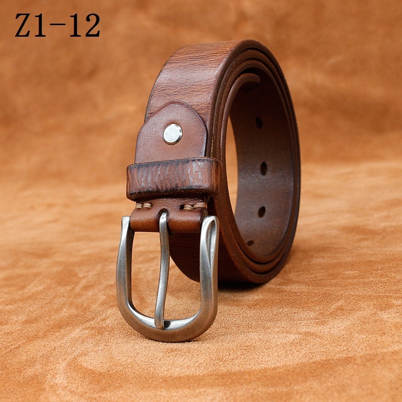 Kiváló minőségű, formális, üzleti, férfi első rétegű marhabőr öv, ifjúsági, valódi bőr, cinkötvözet, tűcsatos, hétköznapi stílusú öv, nagykereskedelemben