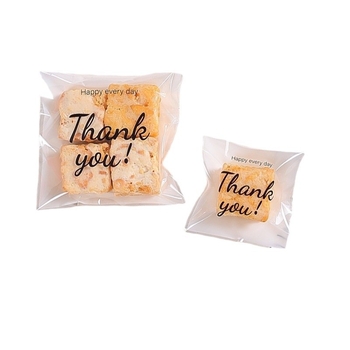 7*7cm tänutäheks mõeldud lumehelveste küpsiste isekleepuv pakkekott kuukoogi kingitus nuga kingitus 100