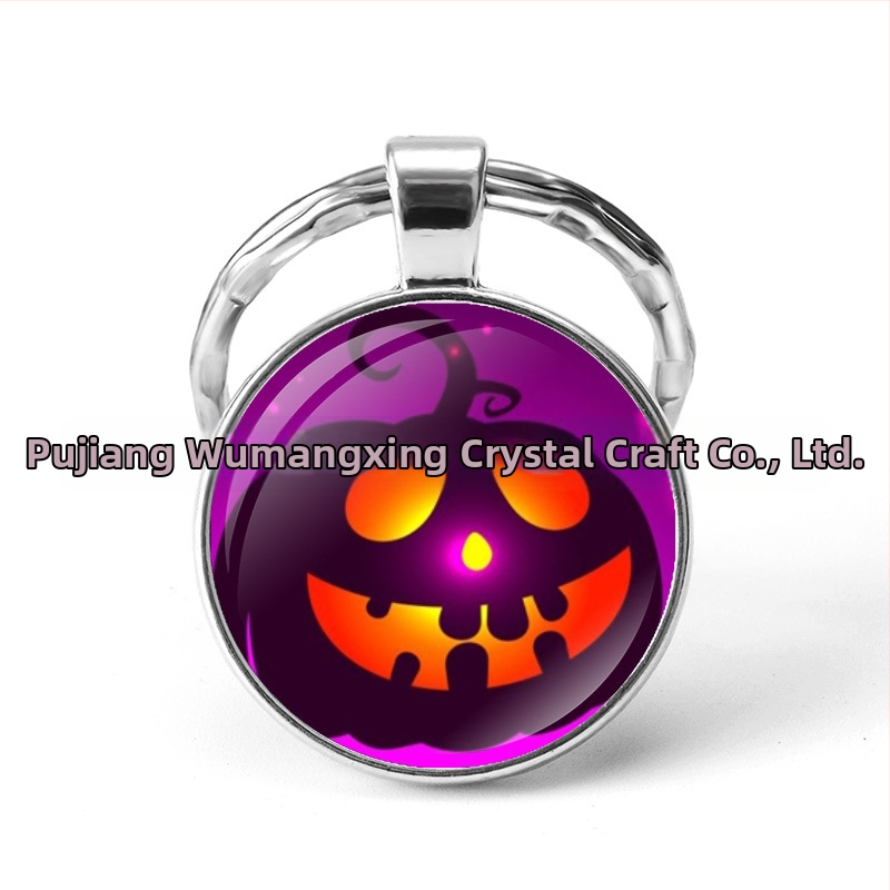 kívánság AliExpress robbanások Halloween idő drágakő fém kulcstartó külkereskedelmi ékszergyártók nagykereskedelme