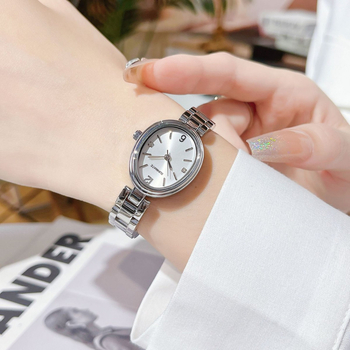 SUNMATE Senmi γυναικείο ρολόι με μπρασελέ niche personality oval steel band στρογγυλό live χονδρικής από κατασκευαστές χονδρικής