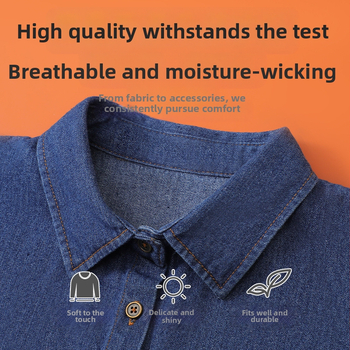 Naiste kevad- ja sügisene teksariie, mitmekülgne Korea stiilis särkkrae ja kampsun, meeste moodne vabaaja võltskrae