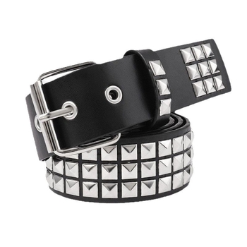 Új Punk Európai és Amerikai Piramis cybery2k Szubkultúra Gótikus Négyzet alakú Gyöngy Szegecses Öv Női Határon Átnyúló