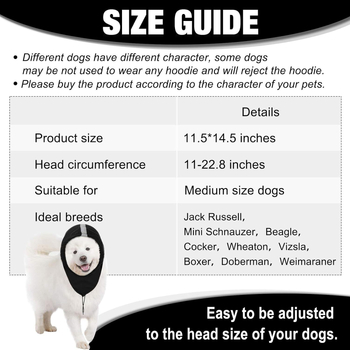 Ζεστό, ανακλαστικό κασκόλ για τον λαιμό και τα αυτιά του σκύλου με κορδέλα για τα μαλλιά της μύτης και του λαιμού του σκύλου