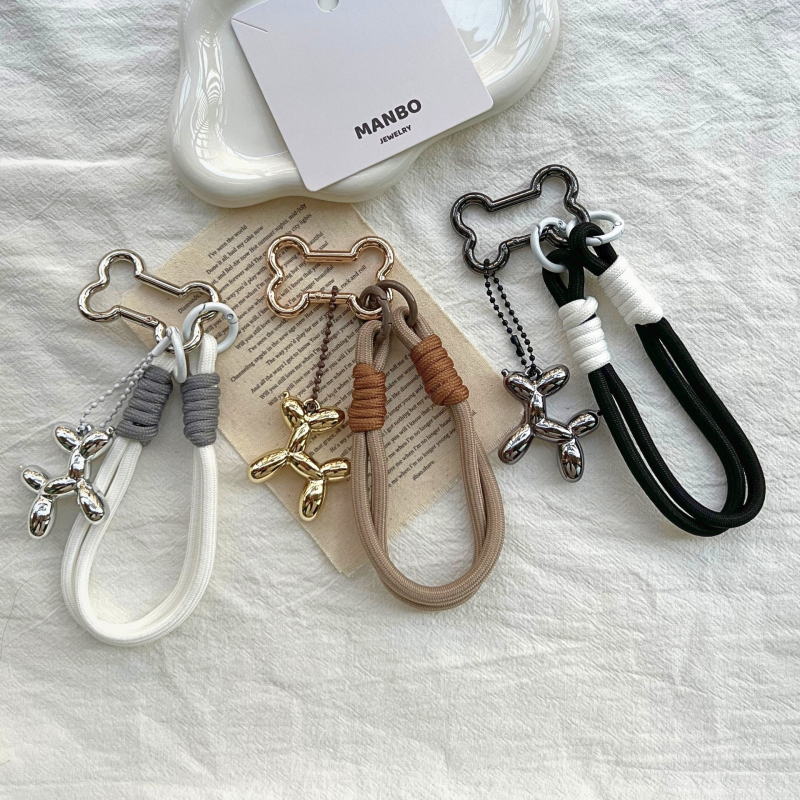 Vintažinis „Ancora“ raudonas raktų pakabukas „Miu“ akrilinis meilės maišelis, kabantys papuošalai, „Ins Maillard“ austas virvės pakabukas