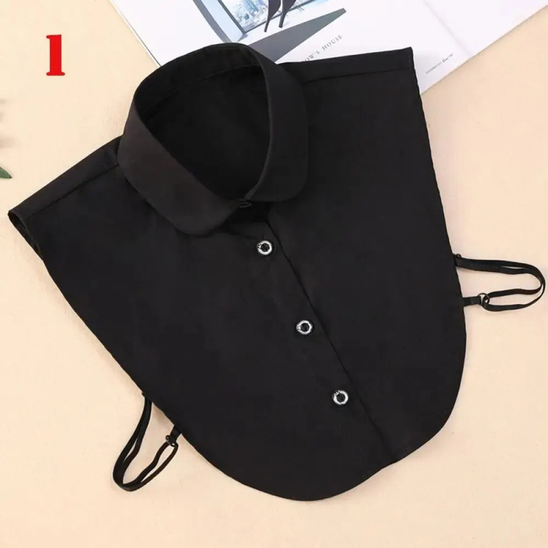 Koreai stílusú őszi és téli női hamis gallér, női, mindenféle hamis gallér, többfunkciós, dekoratív hamis gallér, pulóver, gallérbélés