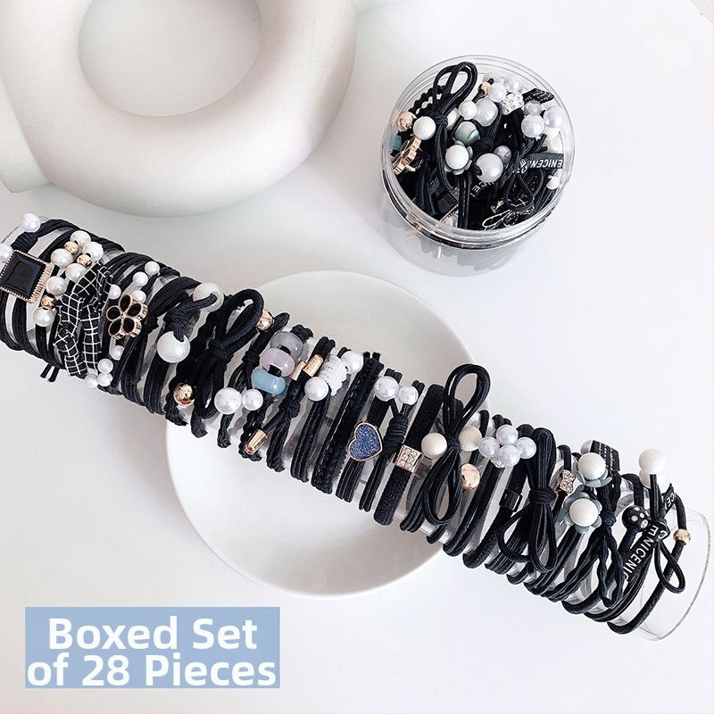 Korėjietiško stiliaus interneto įžymybių guminė juosta moterims, naujas stilius, paprasta galvos virvė, konservuotas kaklaraištis, mielas plaukų virvė, Mori stiliaus mergaičių plaukų žiedinis galvos apdangalas