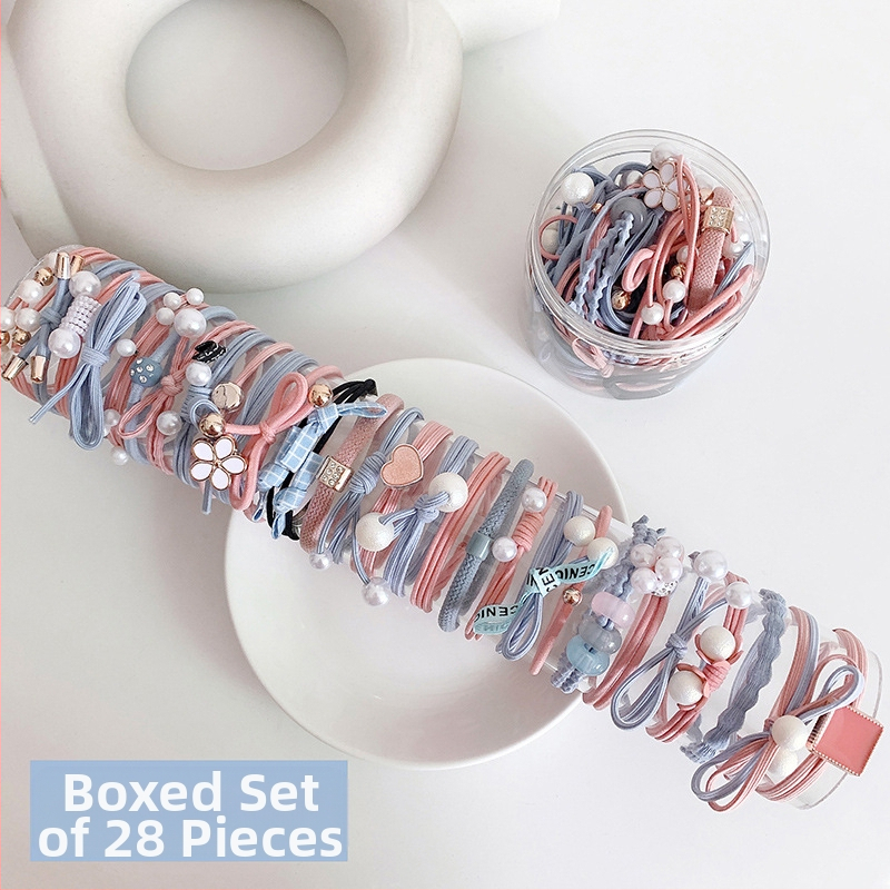 Korėjietiško stiliaus interneto įžymybių guminė juosta moterims, naujas stilius, paprasta galvos virvė, konservuotas kaklaraištis, mielas plaukų virvė, Mori stiliaus mergaičių plaukų žiedinis galvos apdangalas