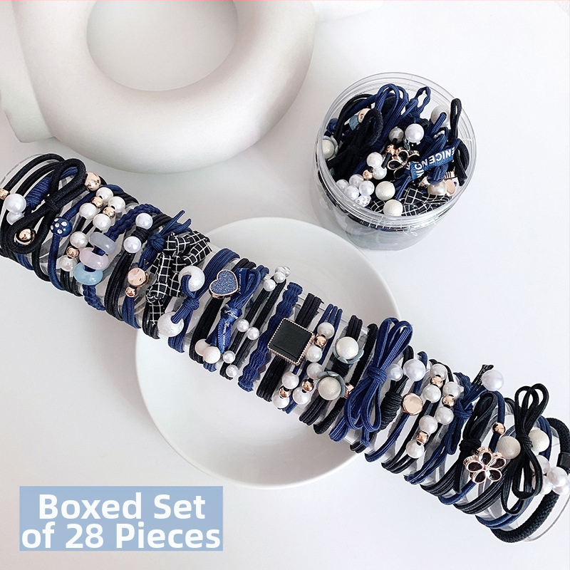 Korėjietiško stiliaus interneto įžymybių guminė juosta moterims, naujas stilius, paprasta galvos virvė, konservuotas kaklaraištis, mielas plaukų virvė, Mori stiliaus mergaičių plaukų žiedinis galvos apdangalas