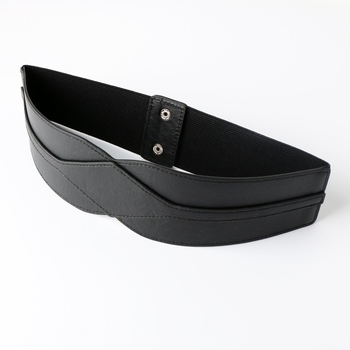 Europietiškos ir amerikietiškos mados moteriškos suknelės su elastiniu diržu, paprastas, universalus paltas, dekoratyvinis platus juosmuo, juodas diržas, aksesuarai