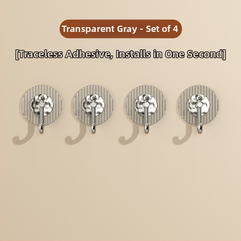 Ľahký luxusný háčik, samolepiaci, silný, nosný, neperforovaný, kúpeľňový, toaletný háčik na stenu, dvere, zadné bezšvíkové háčiky na uteráky