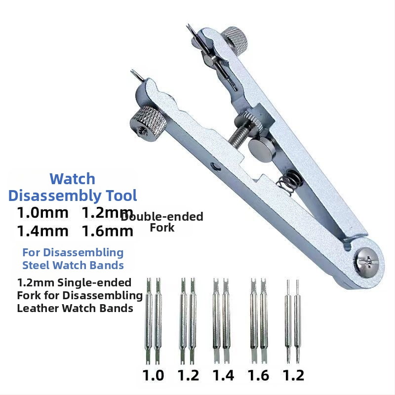 Órajavító szerszámok, Fülfogók, 6825 Fül szétszerelő és összeszerelő fogók, Fülfogó köteg, V alakú fül eltávolító fogók, Övlehúzó