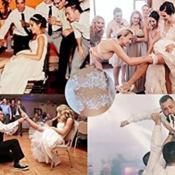 Esküvői kellékek esküvői dekoráció kellékek szimuláció gyöngy csipke anyag műgyöngyök szexi elegáns