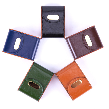 Διασυνοριακή ρετρό 20 ολόκληρες συσκευασίες από δέρμα μεταλλικό ανδρικό τσιγάρο, μοντέρνα αναδιπλούμενη θήκη τσιγάρων, ανθεκτική στην υγρασία και την πίεση, ανθεκτική στην παχιά θήκη τσιγάρων