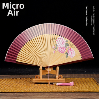 Senovinio stiliaus sulankstomas vėduoklis Han drabužių cheongsam šokių vėduoklis kiniškas sulankstomas vėduoklis tuščiaviduris amatų vėduoklis kaulas mažas vėduoklis didmeninė prekyba