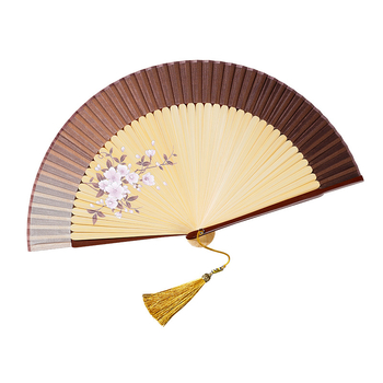 Αρχαίο στυλ πτυσσόμενος ανεμιστήρας Han ρούχα cheongsam ανεμιστήρας χορού Κινέζικος πτυσσόμενος ανεμιστήρας κοίλος ανεμιστήρας χειροτεχνίας μικρός ανεμιστήρας οστών χονδρικής