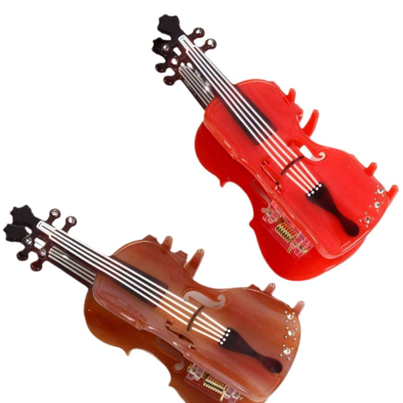 Külkereskedelem, határokon átnyúló új, kreatív, egyszerű, faerezetes hegedű hajtű, nagy érzékkel a fej hátsó részén lévő hajcsavarhoz, nagykereskedelem