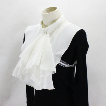 AliExpress Ευρωπαϊκές και Αμερικανικές Εκρήξεις Ρετρό Δικαστήριο Υπερβολικό Σιφόν Κολάρο Πουκαμίσου Επαγγελματικό Κοστούμι Διακοσμητικό Κολάρο Ψεύτικο Κολάρο