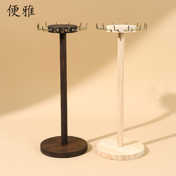 Bian ya kreatív horog nyaklánc kijelző állvány pulóver lánc ékszertartó nyaklánc élő stand kijelző kellékek ékszertartó