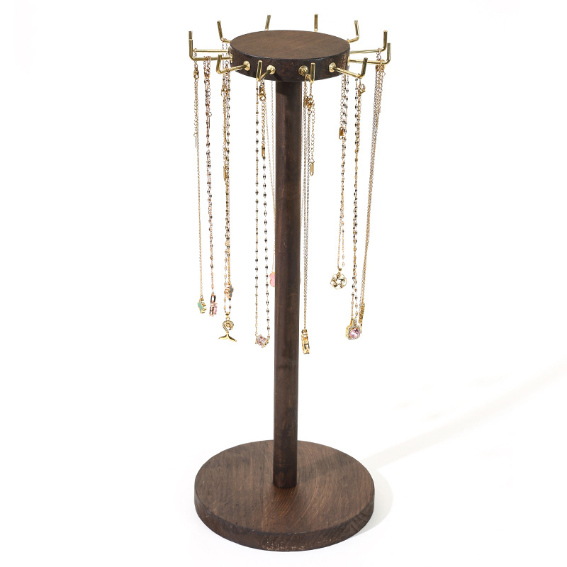 Bian ya kreatív horog nyaklánc kijelző állvány pulóver lánc ékszertartó nyaklánc élő stand kijelző kellékek ékszertartó