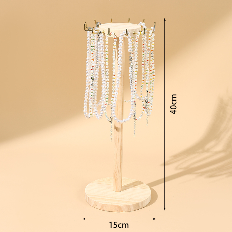 Bian ya kreatív horog nyaklánc kijelző állvány pulóver lánc ékszertartó nyaklánc élő stand kijelző kellékek ékszertartó