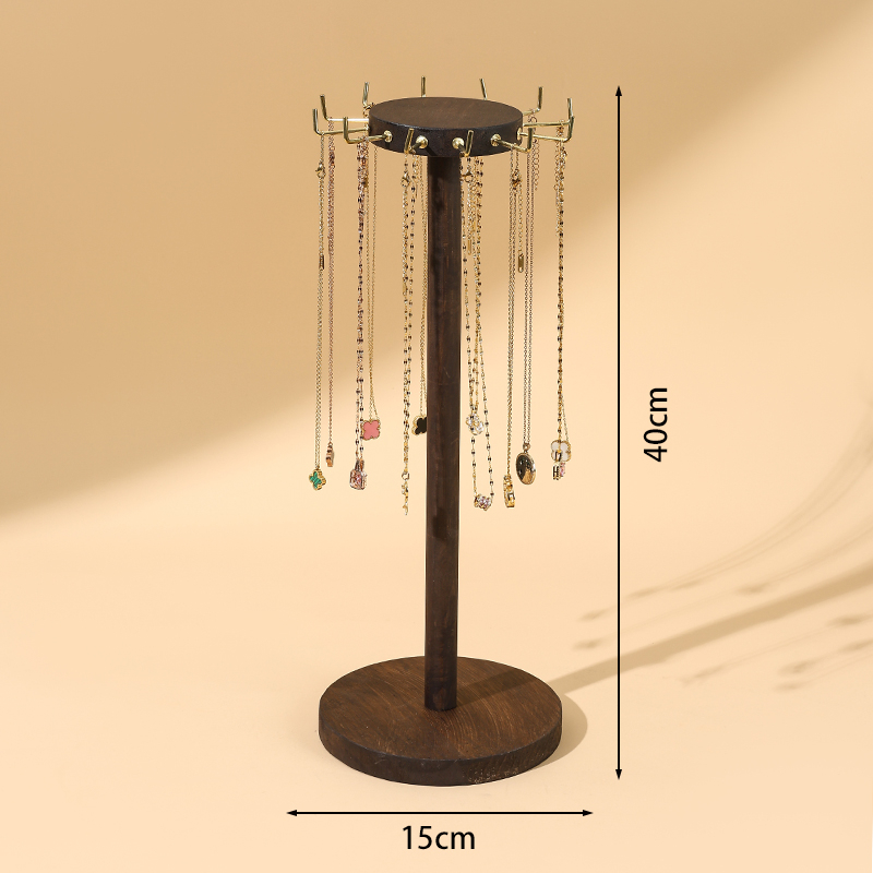 Bian ya kreatív horog nyaklánc kijelző állvány pulóver lánc ékszertartó nyaklánc élő stand kijelző kellékek ékszertartó