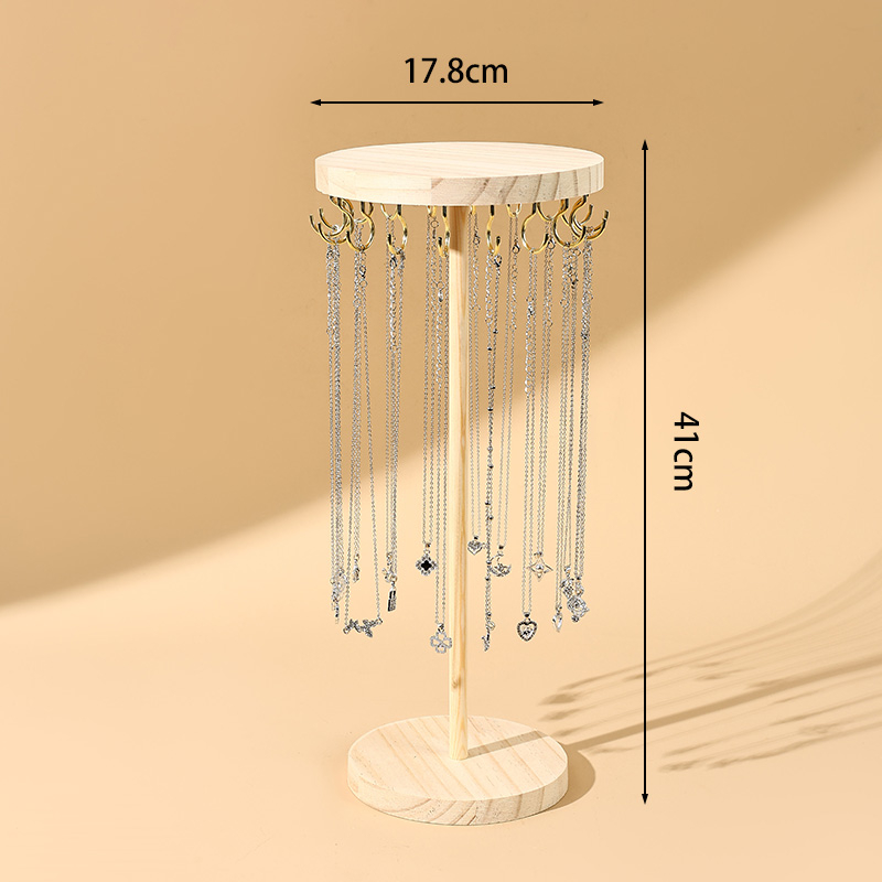 Bian ya kreatív horog nyaklánc kijelző állvány pulóver lánc ékszertartó nyaklánc élő stand kijelző kellékek ékszertartó