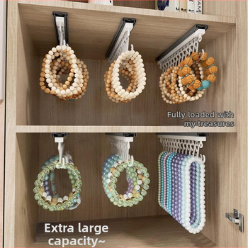 Kézzel készített tárolódoboz, ütésmentes játék, kristálygyöngyök, nyakláncok, ékszerek akasztói, pályára szerelhető karkötők, állvány