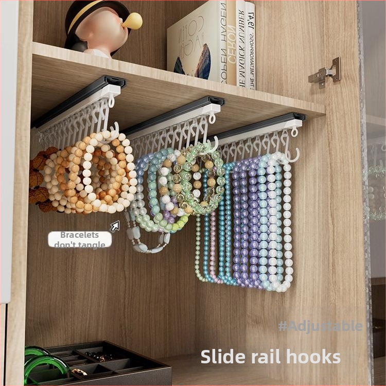 Kézzel készített tárolódoboz, ütésmentes játék, kristálygyöngyök, nyakláncok, ékszerek akasztói, pályára szerelhető karkötők, állvány