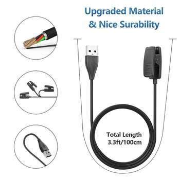 Kehtib Jiaming Garmin Forerunner35 kella laadimisliinile 235 630s20 laadija andmeliinile