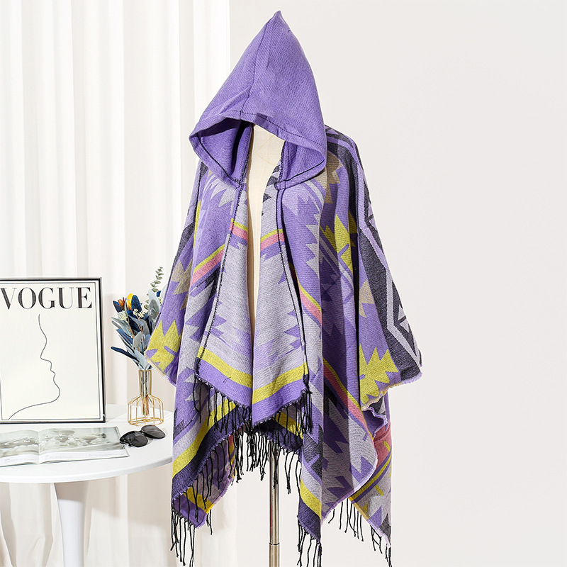 2024 m. naujas norvegiško miško apsiaustas su gobtuvu, švarkas su gobtuvu, unisex šiltas, sustorintas, skara, viršutiniai drabužiai