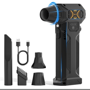 130 000 apsisukimų nešiojamas smurtinis turbo ventiliatorius, itin vėjo greičio reguliavimas su lengvu dulkių surinktuvu automobiliniam dulkių siurbliui