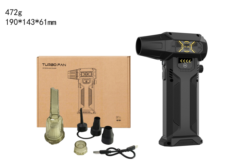 130 000 apsisukimų nešiojamas smurtinis turbo ventiliatorius, itin vėjo greičio reguliavimas su lengvu dulkių surinktuvu automobiliniam dulkių siurbliui
