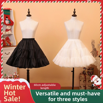 Kāzu kleita svārki Lolita kristāla dzija vardarbība bez kauliem ikdienas mīksta māsa pūkains apakšsvārki jk apakšsvārki rūpnīcas izeja