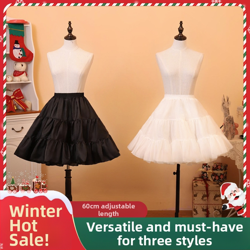 Kāzu kleita svārki Lolita kristāla dzija vardarbība bez kauliem ikdienas mīksta māsa pūkains apakšsvārki jk apakšsvārki rūpnīcas izeja