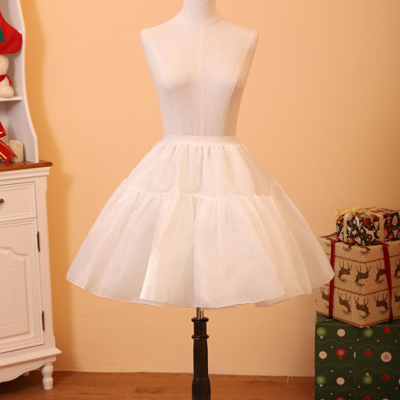 Kāzu kleita svārki Lolita kristāla dzija vardarbība bez kauliem ikdienas mīksta māsa pūkains apakšsvārki jk apakšsvārki rūpnīcas izeja