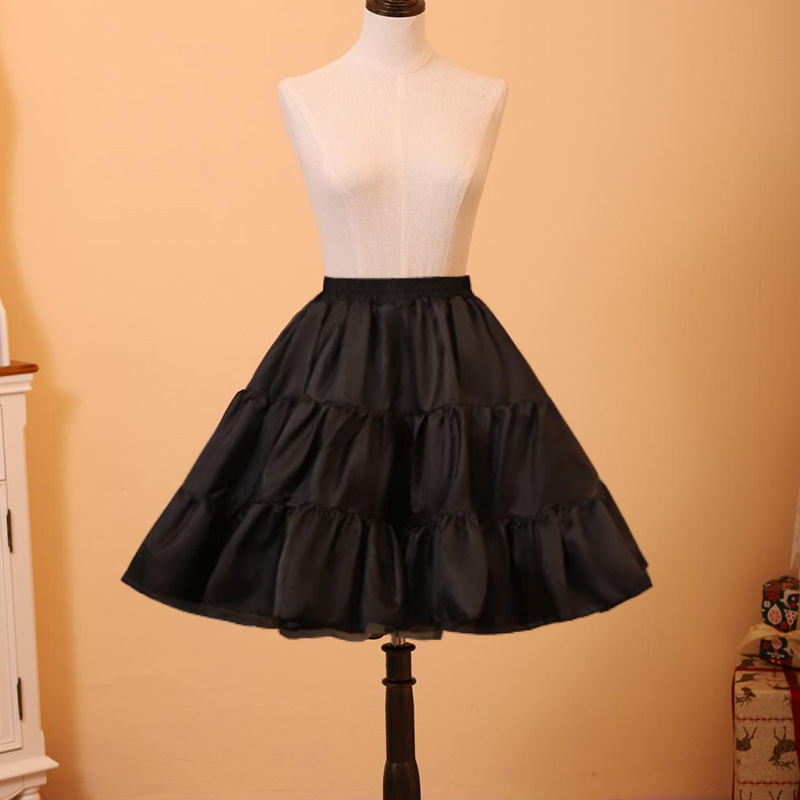 Kāzu kleita svārki Lolita kristāla dzija vardarbība bez kauliem ikdienas mīksta māsa pūkains apakšsvārki jk apakšsvārki rūpnīcas izeja