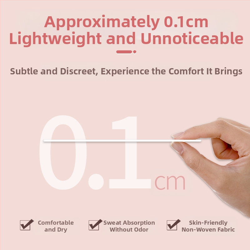 Стикери за изпотяване под мишниците с мента, еднократна невидима суха подложка за подмишници, освежаваща, абсорбираща потта, стикер за пот под мишниците