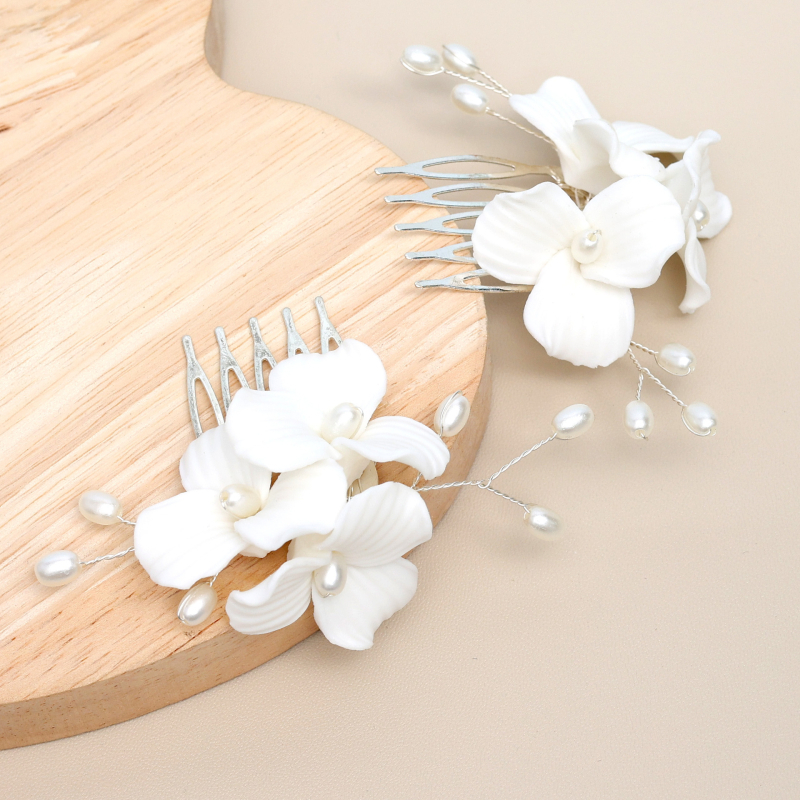 Senovinio stiliaus hanfu plaukų aksesuarai, rankomis austos keraminės šukos, mergaitės nulūžusių plaukų artefaktas, Xiuhe sušukuotos plaukų šukos, nuotakos galvos apdangalas